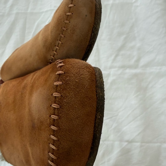 Jenni Kayne Suede Clogs, Fair, 0195 - Picture 10 of 16